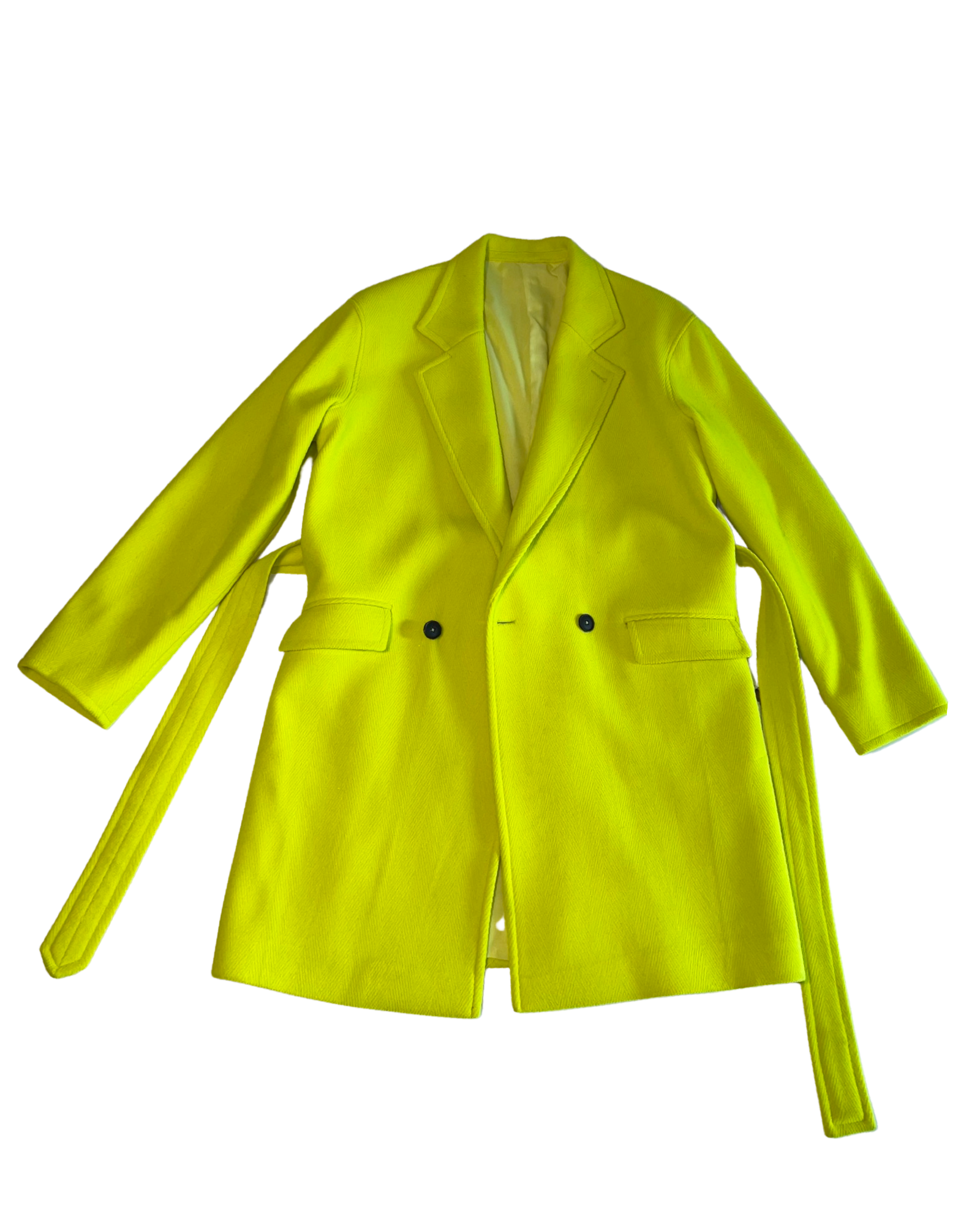 Neon Green oversized coat
